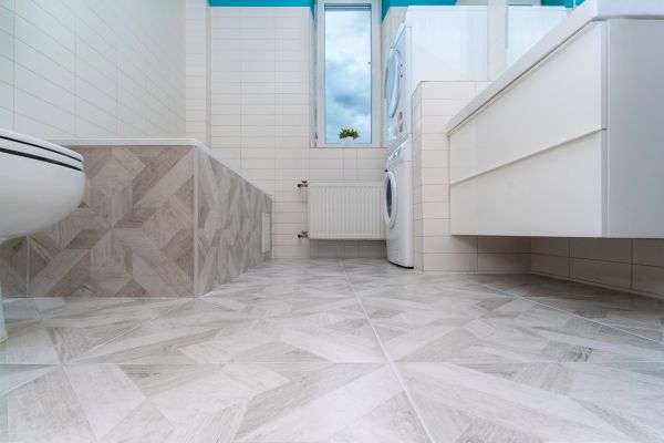 Cost of Bathroom Floor Remodeling in Hickory