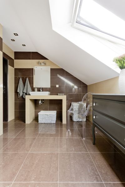Cost of Attic Bathroom Installation in Hickory